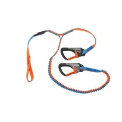 Spinlock Lifeline 2-Clip Performance - 2 Sicherheitskarabiner, 1 Schlaufe, Elastisch