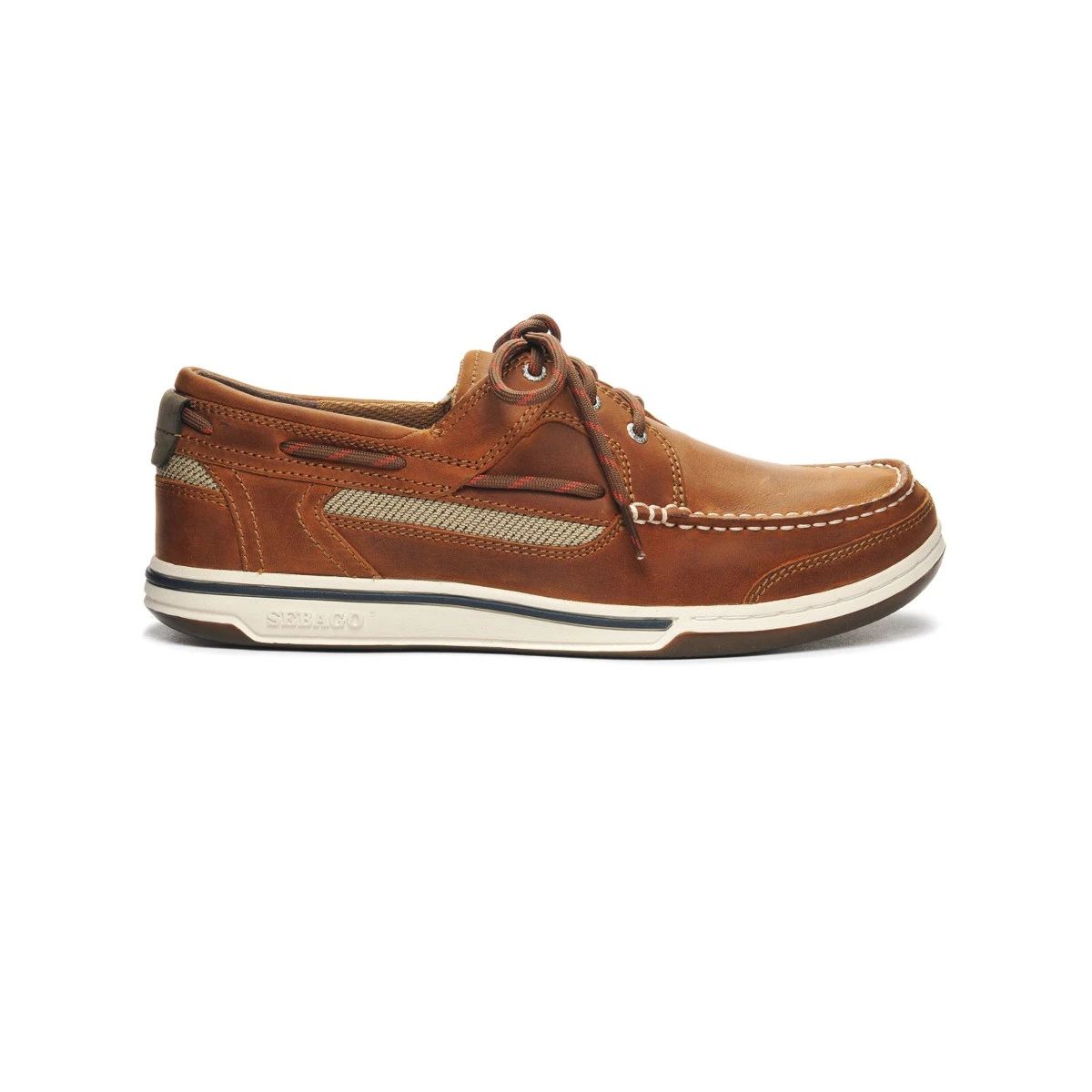 Sebago Triton Three-Eye Bootsschuh Herren Brown Cinnamon, Größe EU 41,5 (US 8) 3 Sebago Triton Three-Eye Bootsschuh Herren Brown Cinnamon, Größe EU 41,5 (US 8)