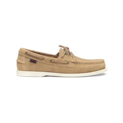 Sebago Docksides Portland Bootsschuh Herren Beige Camel, Größe 44 (US 10)