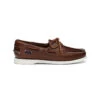 Sebago Docksides Portland Bootsschuh Damen Brown, Größe 39