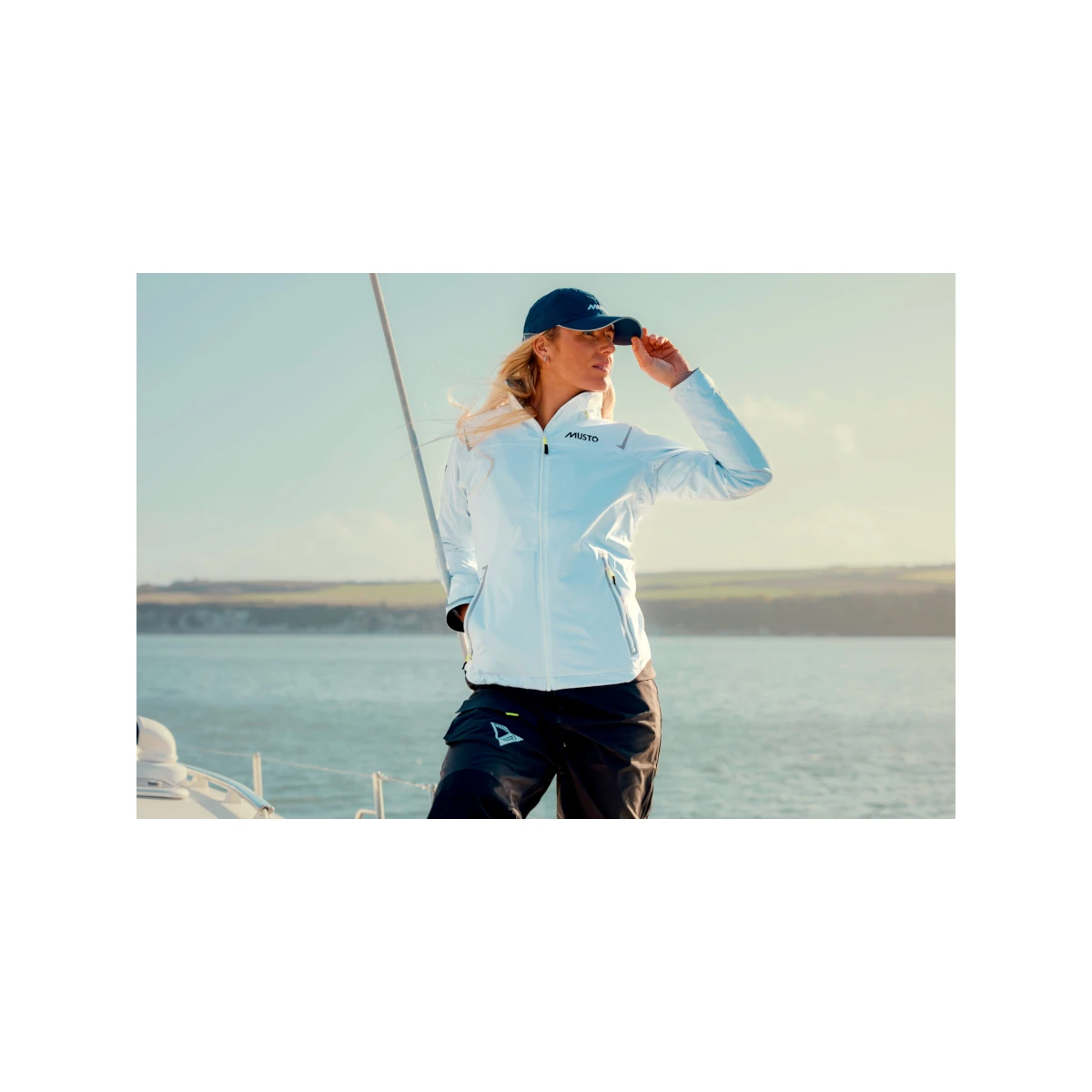 Musto BR1 Solent Segeljacke Damen Weiß, Größe 14 5 Musto BR1 Solent Segeljacke Damen Weiß, Größe 14 – Bild 3