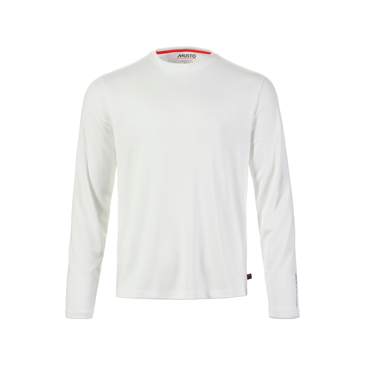 Musto Evolution Crew Sunblock Langarmshirt Herren Weiß, Größe 2XL 3 Musto Evolution Crew Sunblock Langarmshirt Herren Weiß, Größe 2XL