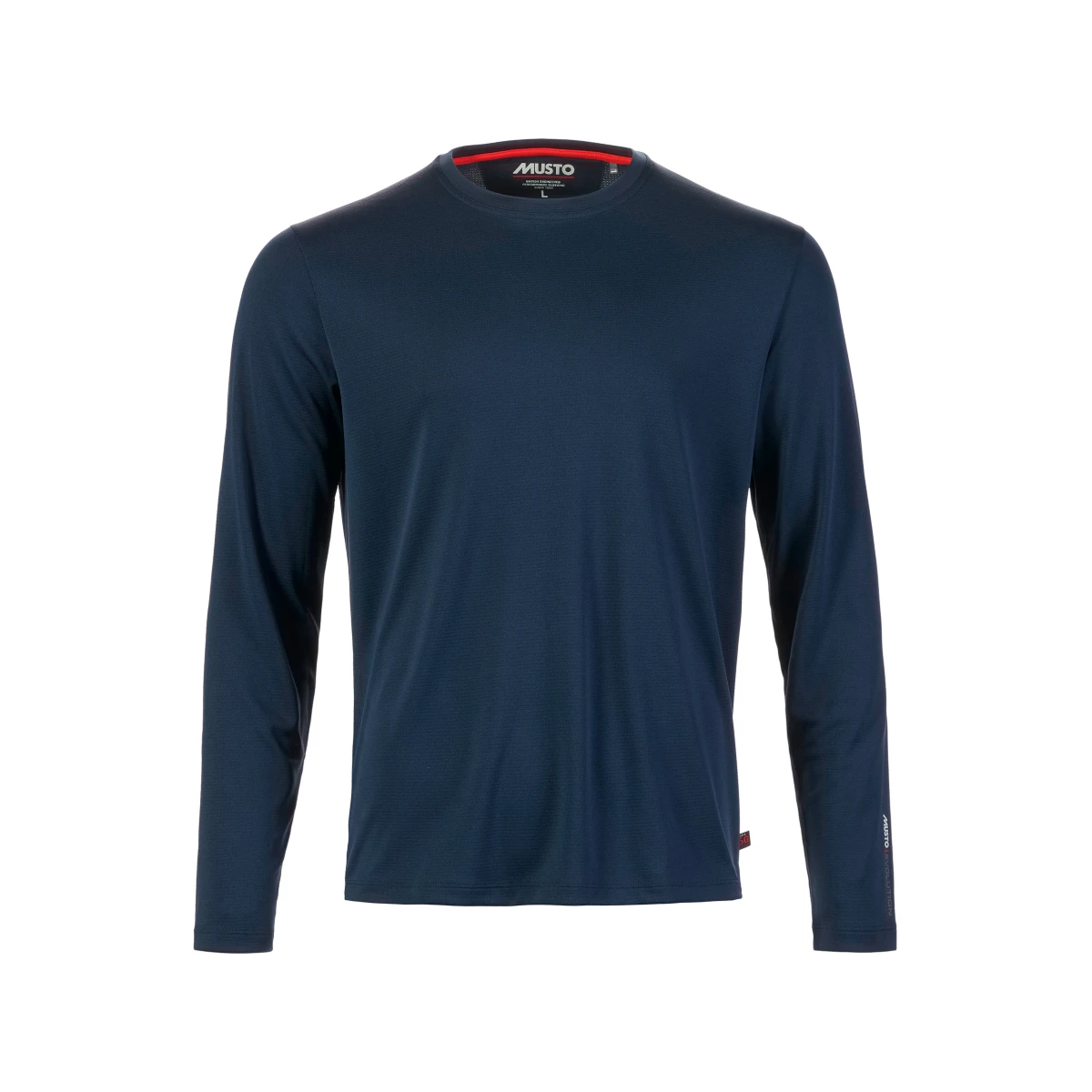 Musto Evolution Crew Sunblock Langarmshirt Herren Marineblau, Größe L 3 Musto Evolution Crew Sunblock Langarmshirt Herren Marineblau, Größe L