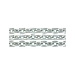 Ankerkette Verzinkt - Durchmesser 6mm, Länge 30m - Passend Für Kettennuss Nach DIN 766