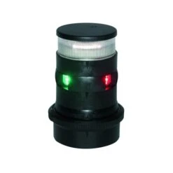 Aqua Signal Serie 34 Dreifarben-Anker-Laterne LED BSH - Gehäusefarbe Schwarz