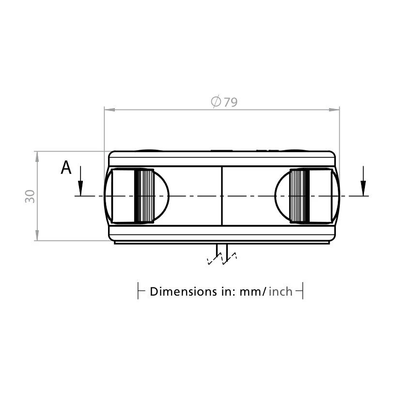 Aqua Signal Serie 34 Zweifarbenlaterne LED BSH - Gehäusefarbe Schwarz 4 Aqua Signal Serie 34 Zweifarbenlaterne LED BSH - Gehäusefarbe Schwarz – Bild 2