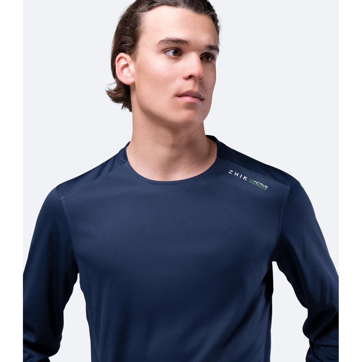 Zhik UV Active Langarmshirt Herren Marineblau, Größe M 6 Zhik UV Active Langarmshirt Herren Marineblau, Größe M – Bild 4