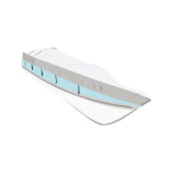 Bootspersenning - Bootslänge 700-780 Cm, Bootsbreite 400 Cm, Blau