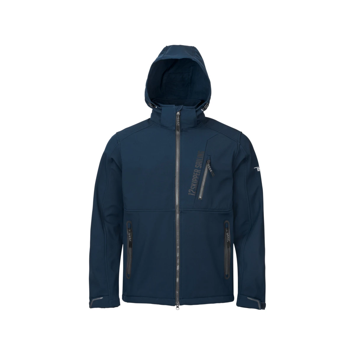 DEAL: 12skipper Amundsen Softshell-Jacke Unisex Marineblau, Größe M 4 DEAL: 12skipper Amundsen Softshell-Jacke Unisex Marineblau, Größe M – Bild 2