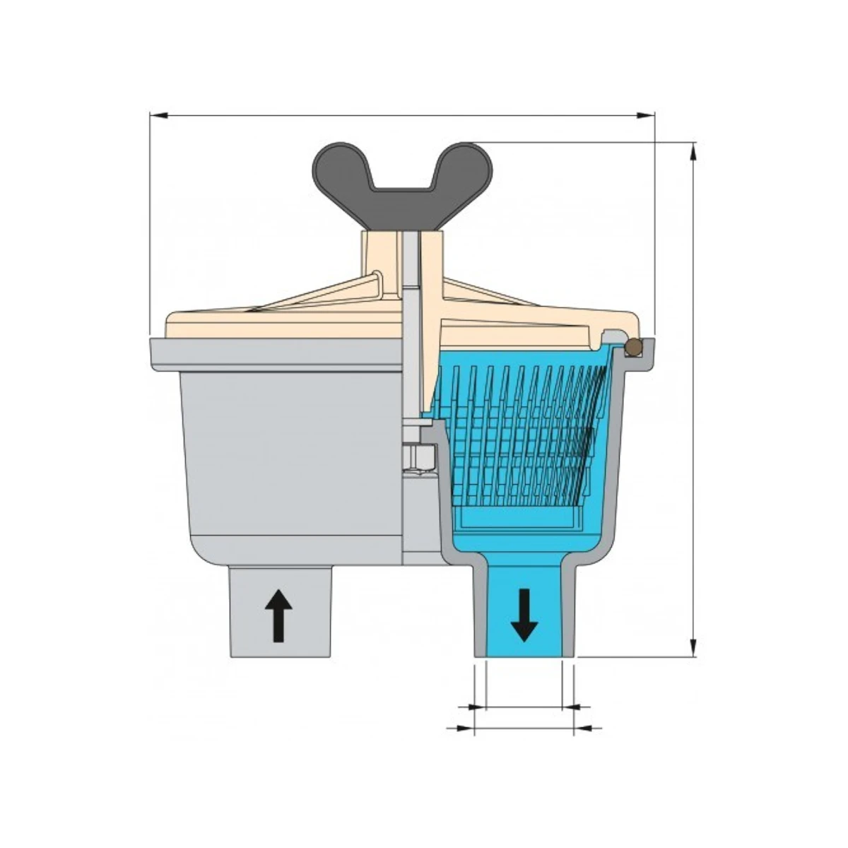 Vetus FILTER 150 Wasserfilter 4 Vetus FILTER 150 Wasserfilter – Bild 2