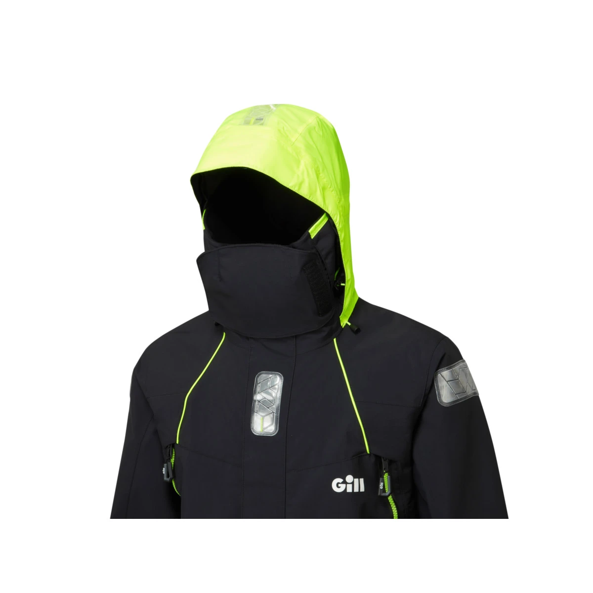 Gill OS26J Segeljacke Offshore Herren Schwarz, Größe S 4 Gill OS26J Segeljacke Offshore Herren Schwarz, Größe S – Bild 2