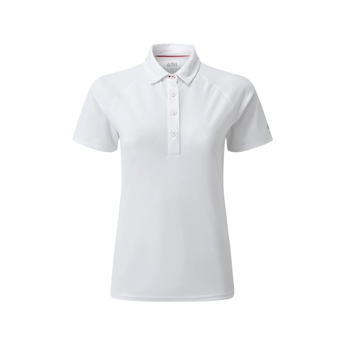 Gill UV Poloshirt Damen Weiß, Größe 12 3 Gill UV Poloshirt Damen Weiß, Größe 12