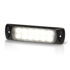 Hella Marine Serie 0670 Sea Hawk LED Deckscheinwerfer - Einbau, Breitstrahlend, Gehäuse Schwarz