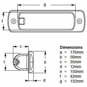 Hella Marine Serie 0670 Sea Hawk LED Deckscheinwerfer - Einbau, Engstrahlend, Gehäuse Weiß 5 Hella Marine Serie 0670 Sea Hawk LED Deckscheinwerfer - Einbau, Engstrahlend, Gehäuse Weiß – Bild 3