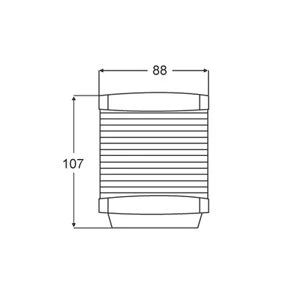 Hella Marine Serie 2984 Dreifarbenlaterne 4 Hella Marine Serie 2984 Dreifarbenlaterne – Bild 2