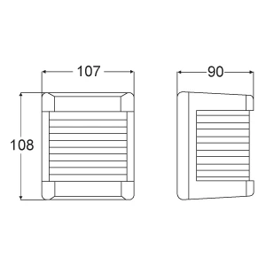 Hella Marine Serie 2984 Backbordlaterne - Gehäusefarbe Schwarz 4 Hella Marine Serie 2984 Backbordlaterne - Gehäusefarbe Schwarz – Bild 2