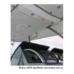 Hella Marine Serie 3980 SpotLED Deckenstrahler LED - Gehäuse Edelstahl Satiniert - Leuchtring In Weiß -12 Seemeilen hella marine serie 3980 spotled anwendungsbeispiel 7 jpg