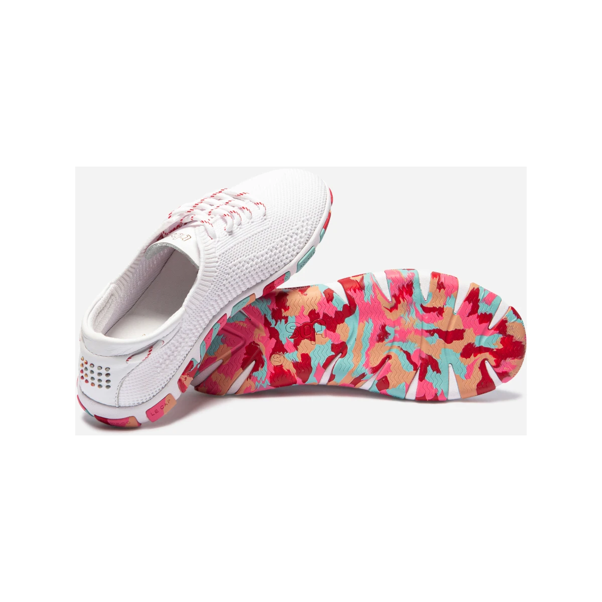 TBS Jazaria Bootsschuh Damen Weiß Koralle, Größe 41 6 TBS Jazaria Bootsschuh Damen Weiß Koralle, Größe 41 – Bild 4