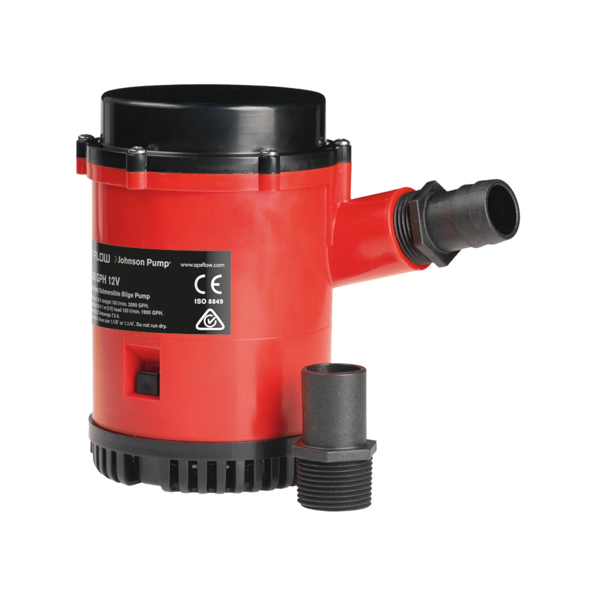 Johnson Pump Johnson HD-Bilgenpumpe L2200/12V 3 Johnson Pump Johnson HD-Bilgenpumpe L2200/12V