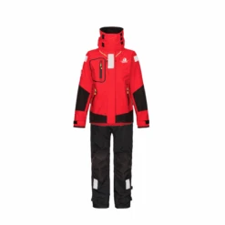 DEAL: 12skipper Magellan Offshore Set Damen - Jacke Rot XL, Hose Schwarz XXL -12 Seemeilen magellan set damen rot bild 3 png