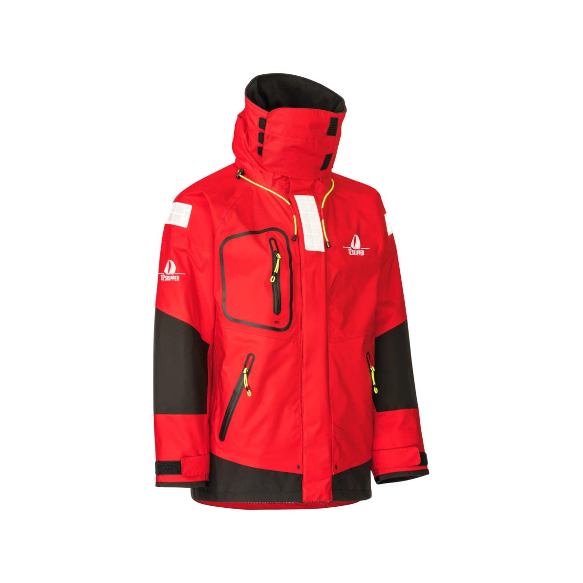 12skipper Magellan Offshore Segeljacke Unisex Rot, Größe XXS 4 12skipper Magellan Offshore Segeljacke Unisex Rot, Größe XXS – Bild 2