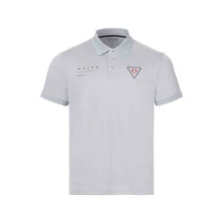 Musto Evolution Sunblock Graphic Poloshirt Herren Graublau, Größe XL