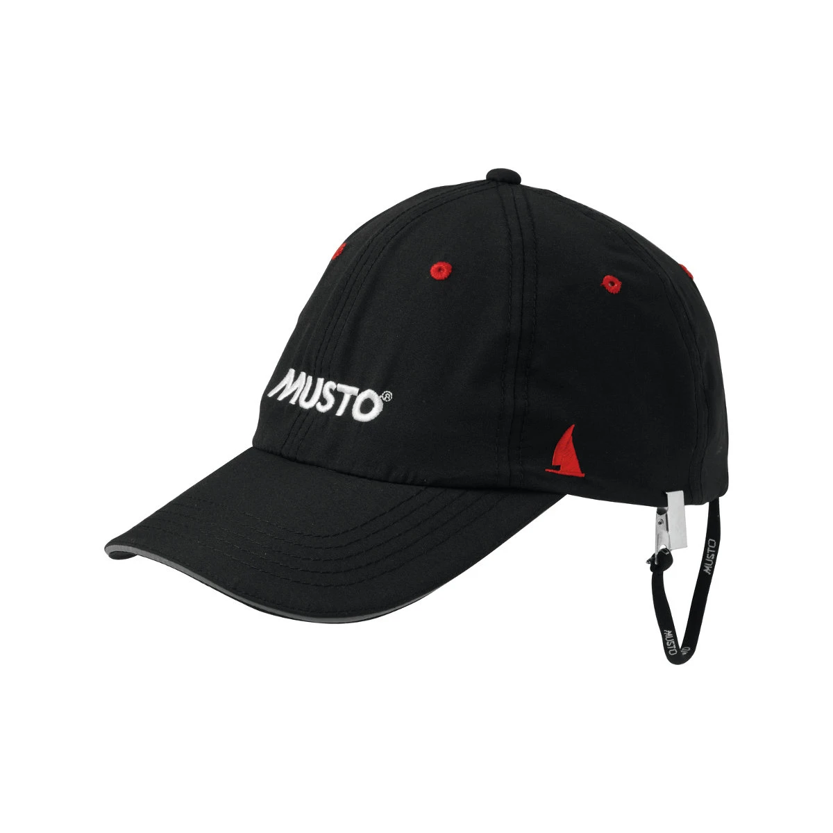 Musto Evo Fast Dry Cap Segelkappe Schwarz 3 Musto Evo Fast Dry Cap Segelkappe Schwarz