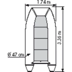 Plastimo Schlauchboot Trail P340ha Grau -12 Seemeilen plastimo schlauchboot trail p340ha grau 25127 jpg