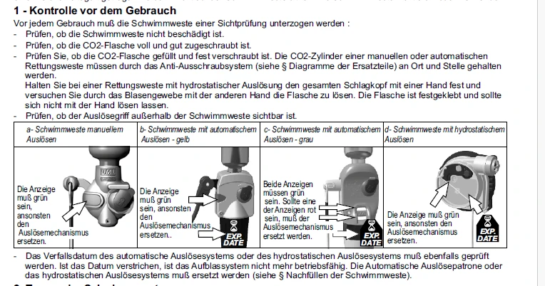 2er-Set 12skipper Automatik-Rettungsweste 165N ISO, Marineblau 11 2er-Set 12skipper Automatik-Rettungsweste 165N ISO, Marineblau – Bild 9