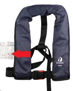 2er-Set 12skipper Automatik-Rettungsweste 165N ISO, Marineblau 17 2er-Set 12skipper Automatik-Rettungsweste 165N ISO, Marineblau -12 Seemeilen produktionsdatum weste jpg 2