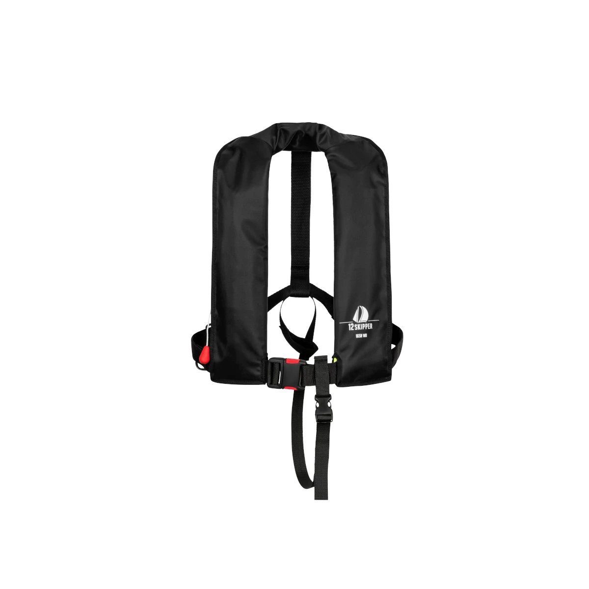 4er-Set 12skipper Automatik-Rettungsweste 165N ISO, Schwarz 4 4er-Set 12skipper Automatik-Rettungsweste 165N ISO, Schwarz – Bild 2