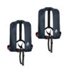 2er-Set 12skipper Automatik-Rettungsweste 165N ISO, Marineblau