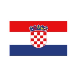 Nationalflagge Kroatien - 30 X 45cm
