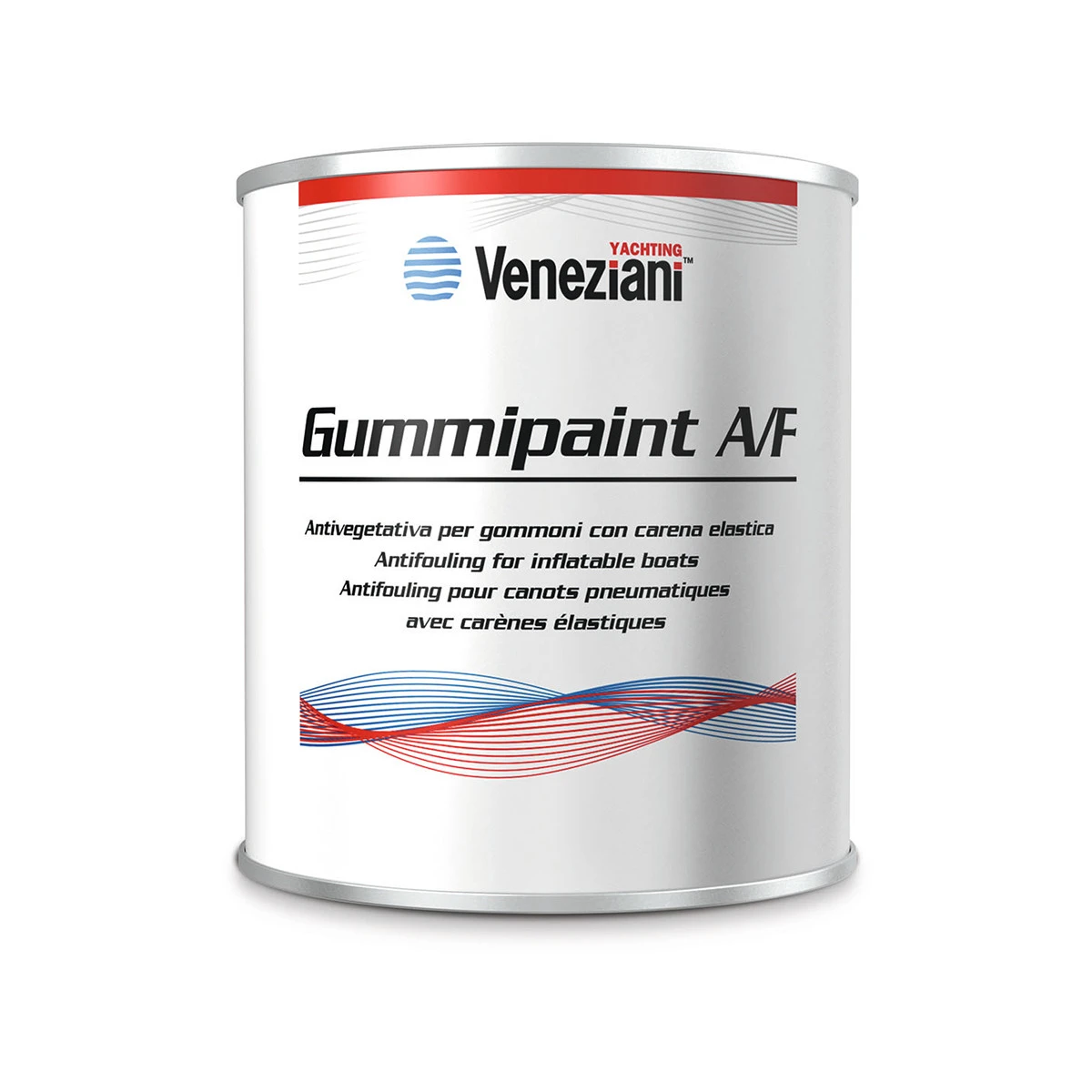 Veneziani Gummipaint Antifouling Für Schlauchboote - Weiß, 500ml 3 Veneziani Gummipaint Antifouling Für Schlauchboote - Weiß, 500ml